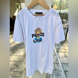 Be Good Miracle Graphic Tee “Peace Love & Confidence” White Size M